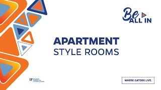 UF Housing Apartment Style Room