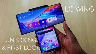 LG WING: Unboxing & First Look!