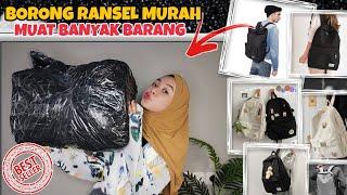 SHOPEE HAUL RANSEL POLOS SIMPLE UNISEX MURAH !!! SUDAH TERJUAL RATUSAN PCS