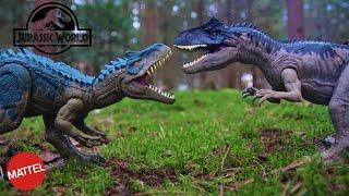 Ruthless Rampage Allosaurus Jurassic World Epic Evolution Mattel