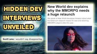 Two Hidden New World Dev Interviews Unveiled