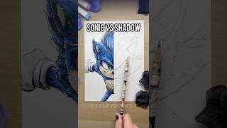 SHADOW TIME! #shadow #sonicthehedgehog #sonic #sonicmovie #art #shorts #sigma