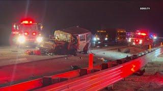 I5 Southbound closed after deadly crash near Camp Pendleton