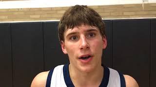 Hunter Bohn on his key free throw shooting in Unionville-Sebewaing’s regional final win over Flin...