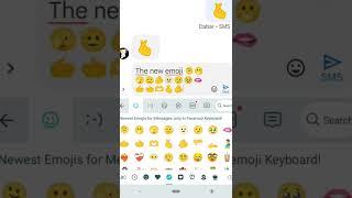 The new emoji ( in Facemoji keyboard ) 