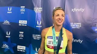 Elle St. Pierre After 1500m PB of 3:55.99 at U.S. Olympic Trials, Will Focus on 1500m in Paris