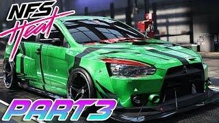 NEED FOR SPEED HEAT - PART 3 - Lancer Evo X (NFS HEAT)