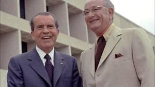 Nixon, LBJ Discuss Vietnan, Truman Memorial, LBJ's Heart Pains