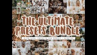 Download the ULTIMATE bundle presets | Google drive link