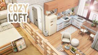 Cozy Little Loft || The Sims 4 Apartment Renovation: Speed Build