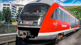 TSW 4: Wetterumbruch auf der Maintalbahn: Mit dem DB BR 642 nach Aschaffenburg! | Train Sim World 4