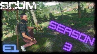 SCUM 0.9-Single-Player-Series. Season 3 Episode 1. New Story Awaits.