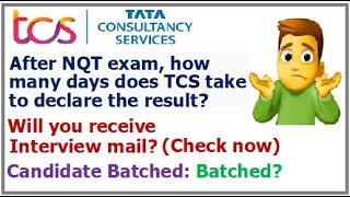 TCS NQT exam result date? How to check your Interview status? Login and check now! Rejection mail?