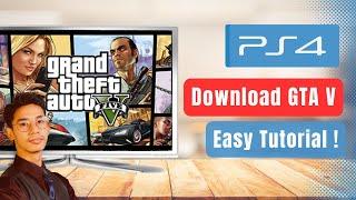 How to Download GTA V on PS4 !