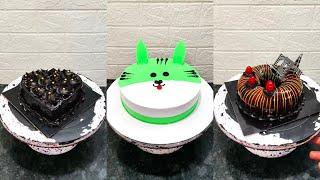 Unique look Bakery style birthday cake decorating|| so yummy Cake Design Birthday Cake #cake #cakes