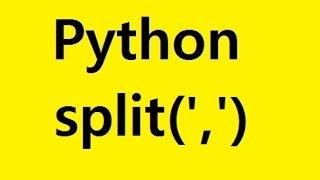 Python split function