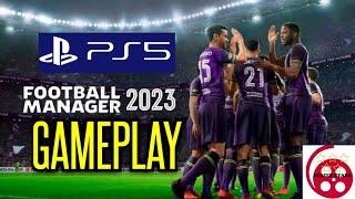 Football Manager 2023: PS5 Gameplay