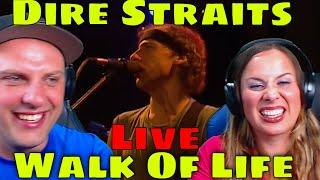 Reaction To Dire Straits - Walk Of Life (Live at Wembley 1985) THE WOLF HUNTERZ REACTIONS