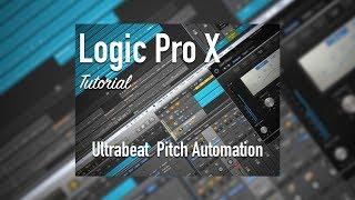 Logic Pro X: Ultrabeat  Pitch Automation