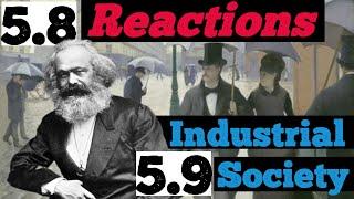 AP World 5.8 & 5.9, Reactions to the Industrial Economy and Society in the Industrial Age