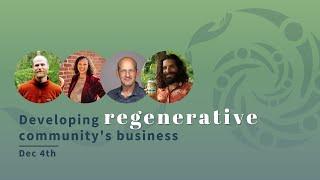 Developing Regenerative Community Businesses