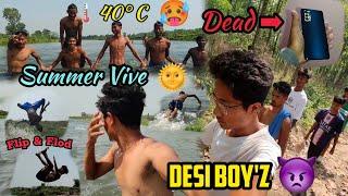 40°C ️Pe Nahane jake ho gaya mota nuksan  Extreme Fun with Boy'z  Phone Dead #robertjames