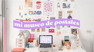 Decorando mi escritorio con postales y afiches - Casi un vlog 01 - Ceci a Color