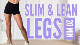 20 min Slim & Lean Leg Workout // Fat Burn Lower Body & Thighs HIIT