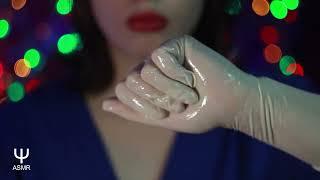 ASMR |  100% BEST Latex Gloves | Ear Massage, Hand Sounds, Massage With Gel | No Talking