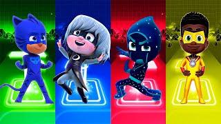 CatBoy  Luna Girl  Night Ninja  Newton Star - PJ Masks  Tiles Hop EDM Rush