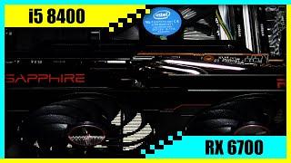 i5 8400 + RX 6700 Gaming PC in 2022 | Tested in 9 Games