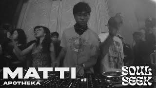 MATTI Apotheka x Soulseek | Off the Clock DJ Set | House, Hiphop, RnB, Baile Mix