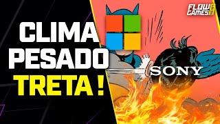 MICROSOFT responde CRÍTICAS da SONY e CLIMA ESQUENTA!  - Flow Games News #17