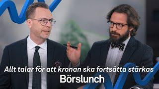 Fyndläge på börsen och fortsatt kronstyrka