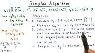 Simplex Summary - Georgia Tech - Computability, Complexity, Theory: Algorithms