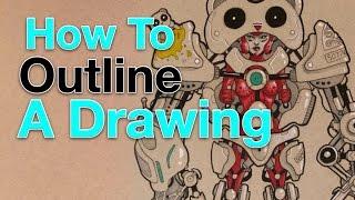 How to Outline a Drawing