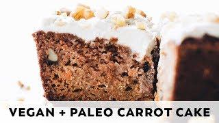 Vegan Paleo Carrot Cake