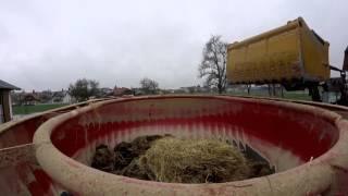 Futtermischen mit Siloking und 2x Masseyferguson(Gopro)HD