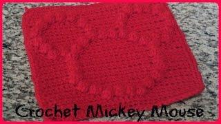 Crochet Bobble Stitch: Mickey Mouse