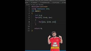 Star pattern  to print symbol + in C++ #programming #coding #shorts #tutorial #youtubeshorts