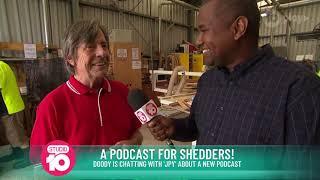 Studio 10 interview about THE SHED WIRELESS — see JPY and reporter Daniel Doody break into song 