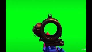 green screen awm scope shot.free to use