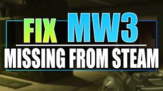 FIX MW3 Missing From Steam Library (Modern Warfare III Missing On Steam) 2024