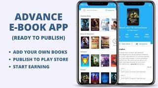 Advance Ebook Reader Application - PDF Ebook App for Android with Admin App