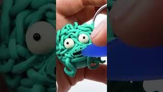 Making Noodle ninja Garten of Banban with Clay  sculpture timelapse  Polymer Clay #shorts