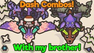 Taming.io Using Dash Pet Combos With My Brother!