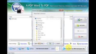 DOCX to PDF Converter - Create PDF from DOCX File