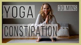 30 min Daily Yin Yoga for  Constipation  | Yoga with Melissa 556