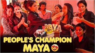 Love-ஆ.. Proposal-ஆ பண்ணுறீங்க - Maya & Poornima Celebration Bigg Boss 7 Tamil | Nixen | Akshaya