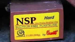 Chavant NSP hard sulphur free plasteline modeling clay